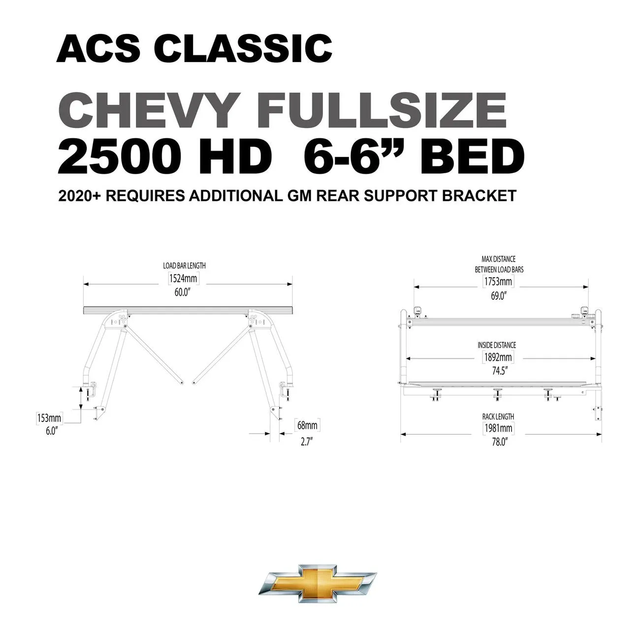 Leitner Active Cargo System CLASSIC For CHEVROLET