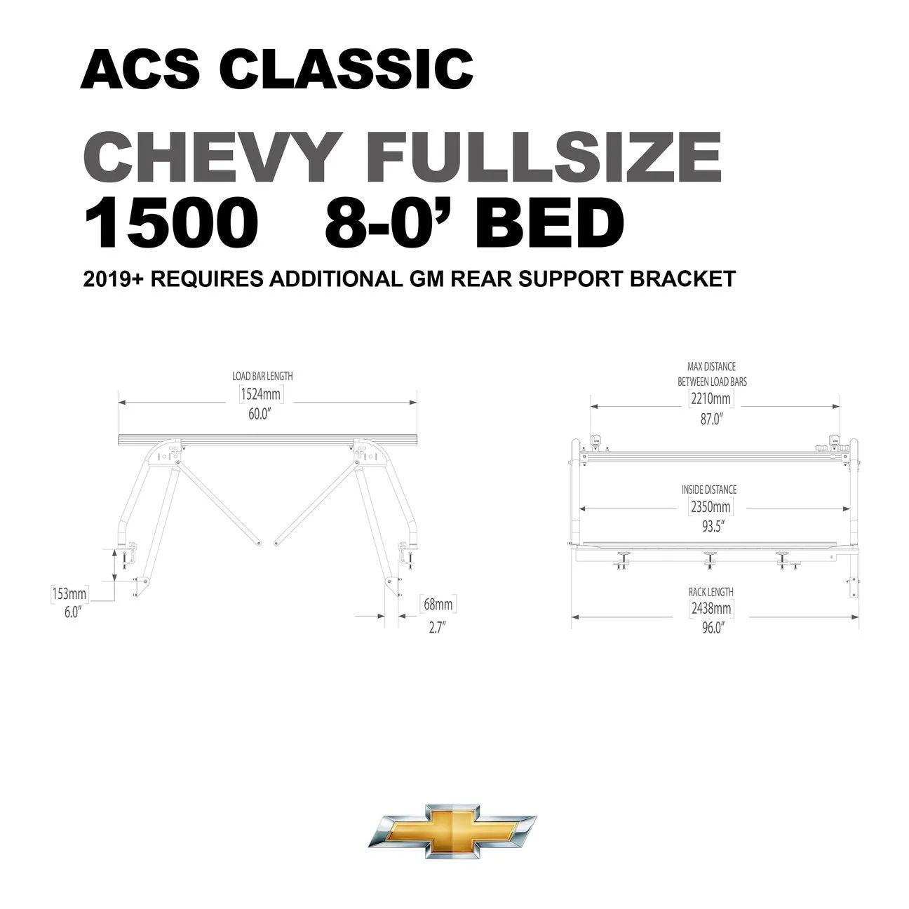 Leitner Active Cargo System CLASSIC For CHEVROLET