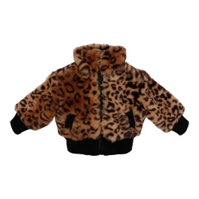 Leopard Bomber Jacket