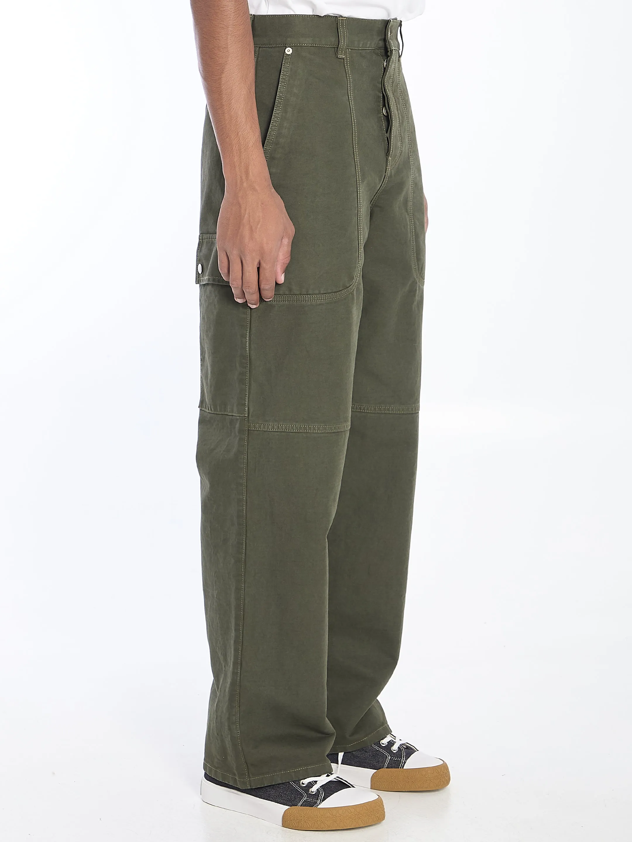 Loewe Cargo Pants In Cotton