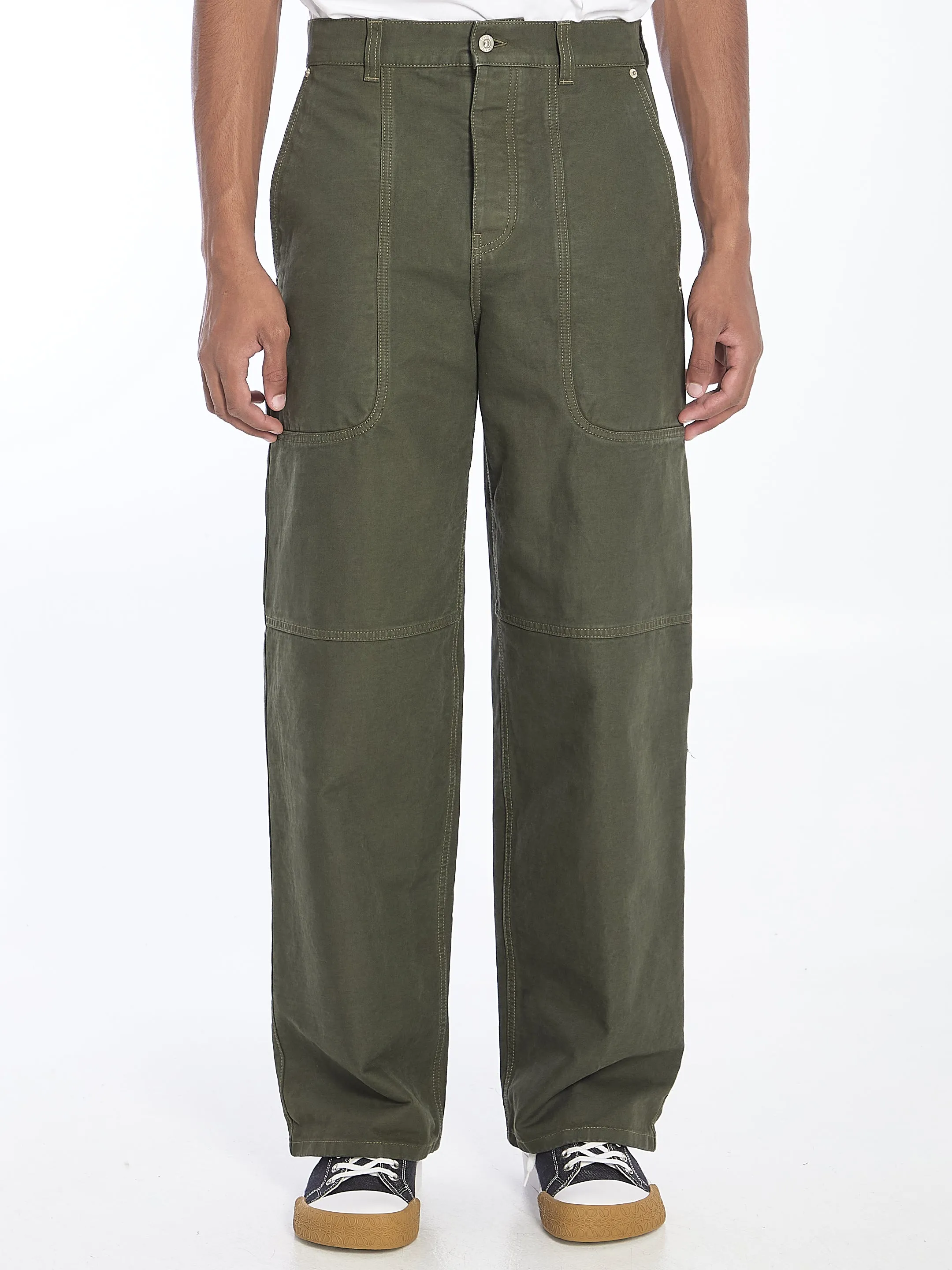 Loewe Cargo Pants In Cotton