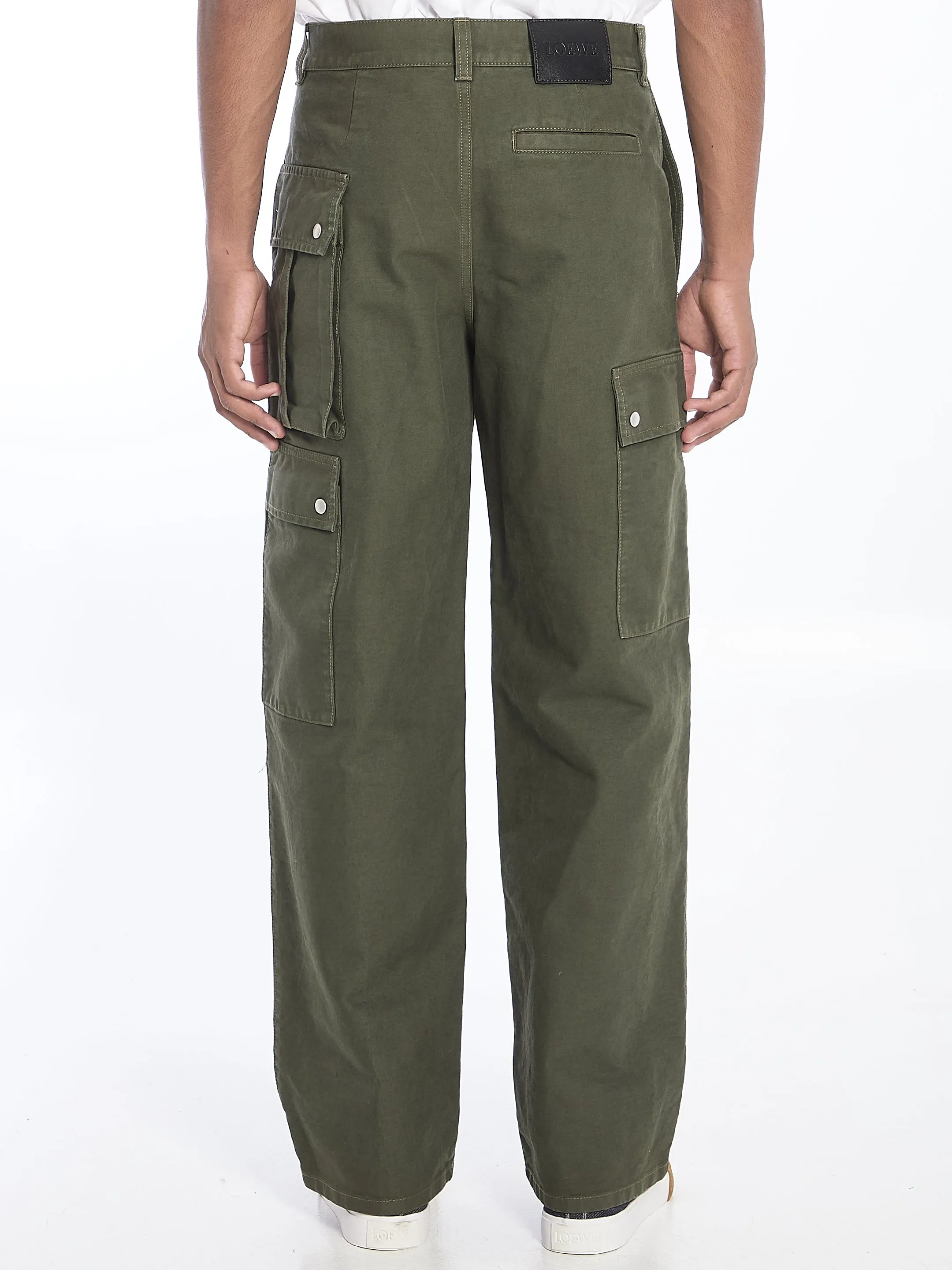Loewe Cargo Pants In Cotton