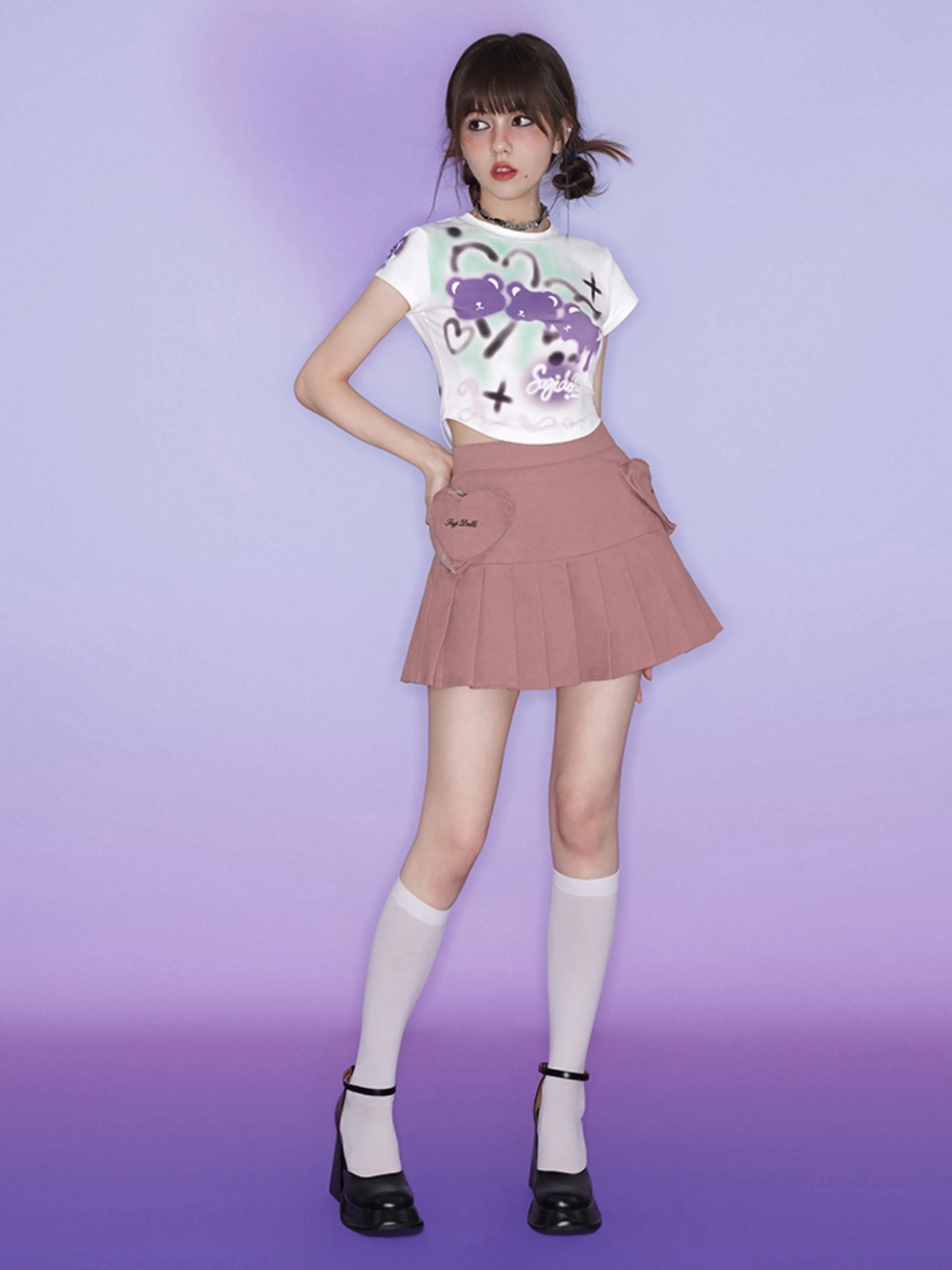 Love Purse Short Skirt