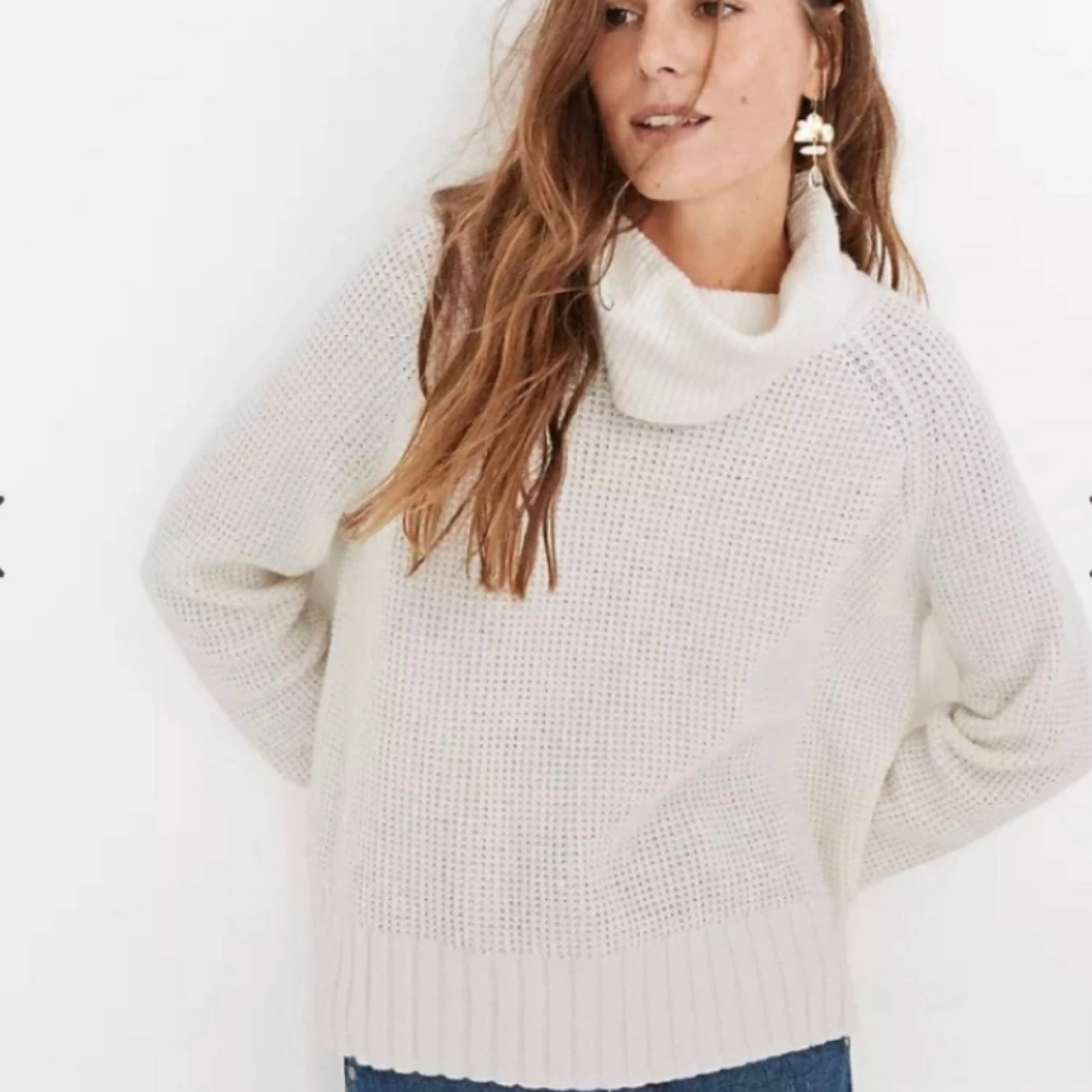 MADEWELL Eastbrook Split Back Sweater
