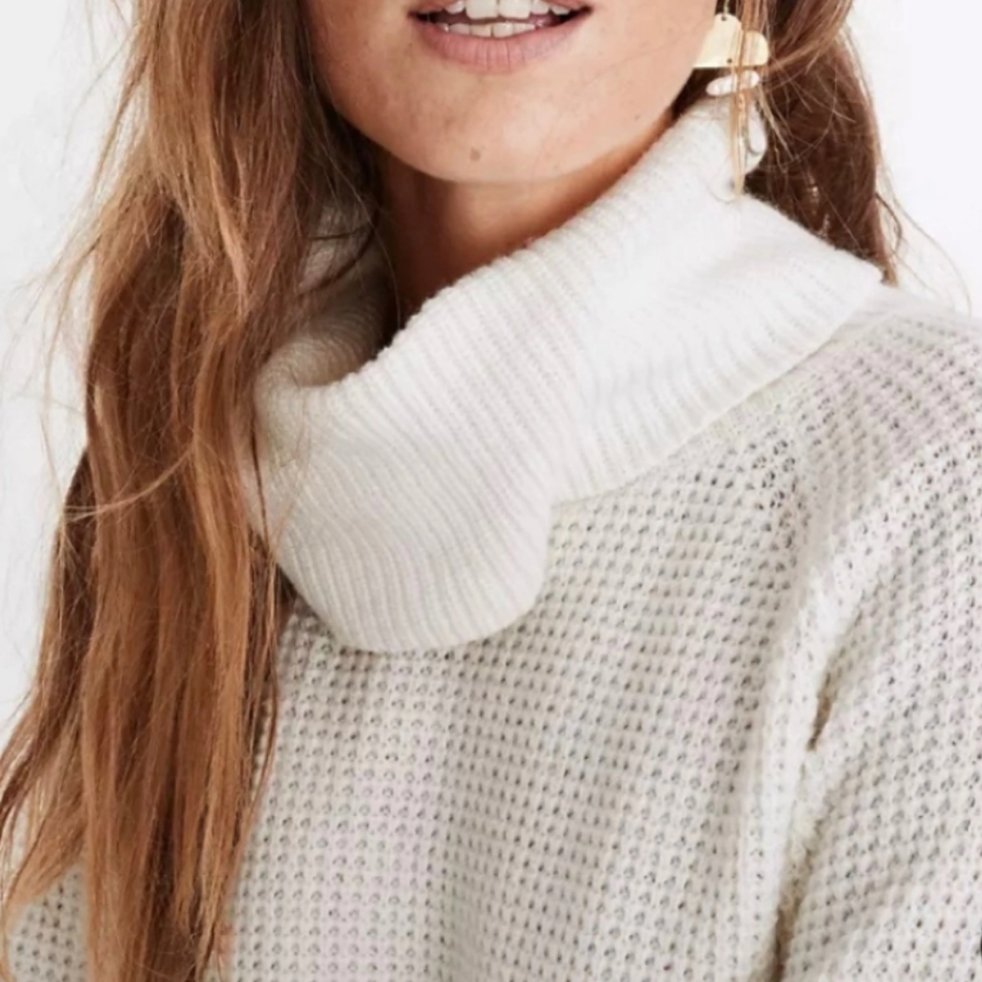 MADEWELL Eastbrook Split Back Sweater