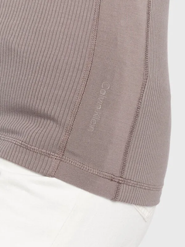 Modal Rib Roll Neck Top