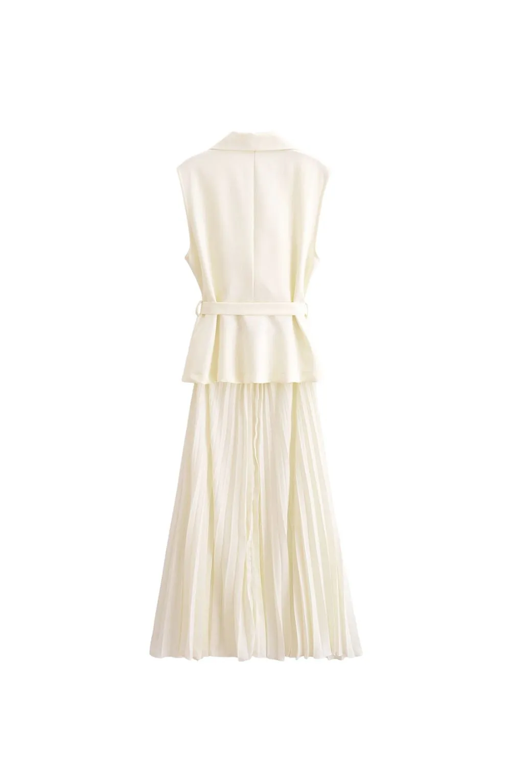 ’Naomi ‘ Sleeveless Pleated Dress (3 Color)