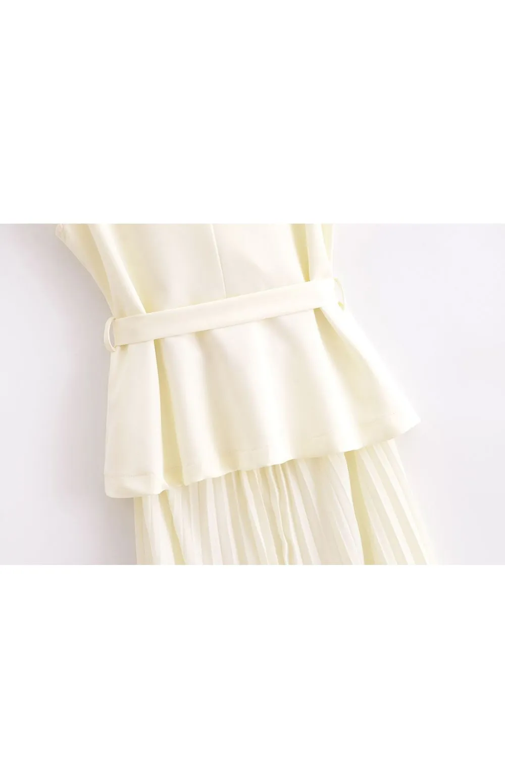 ’Naomi ‘ Sleeveless Pleated Dress (3 Color)