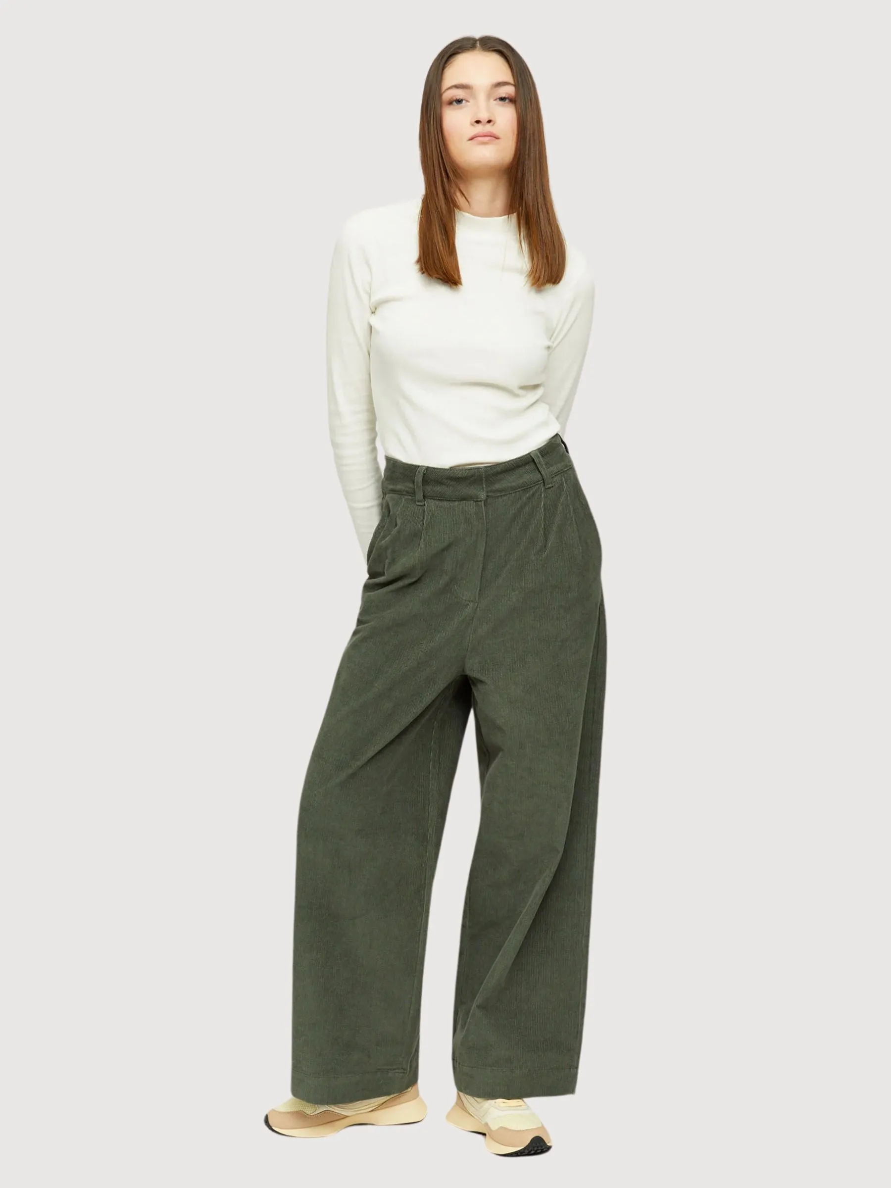 Niona Pants Thyme Women | Mazine