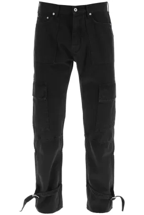 Off-White Wave Off Canvas Cargo Pants