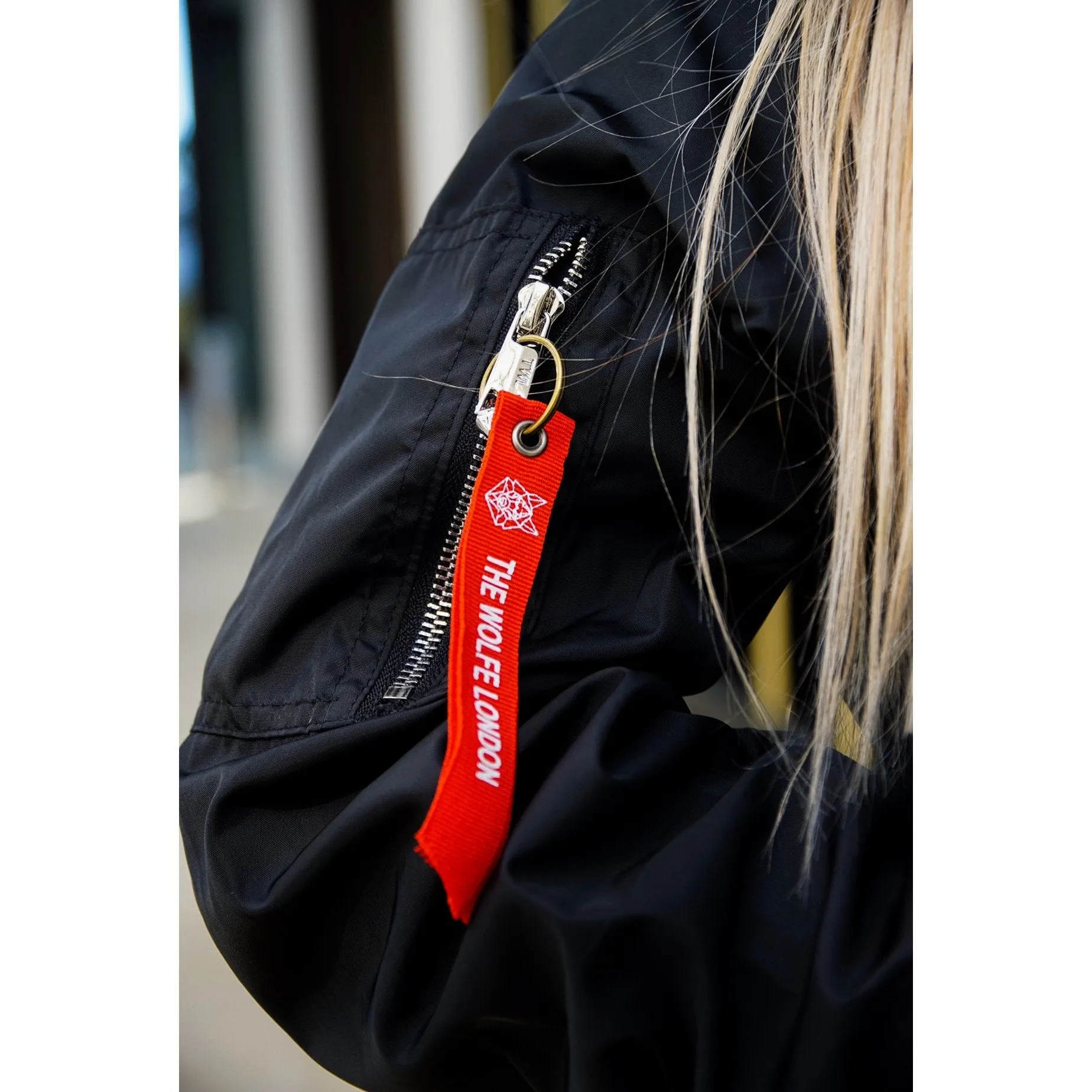 Onyx Bomber Jacket