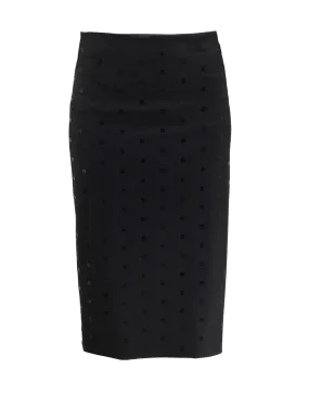 Paillette Pencil Skirt