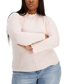 Plus Trendy Hacci Turtleneck Sweater