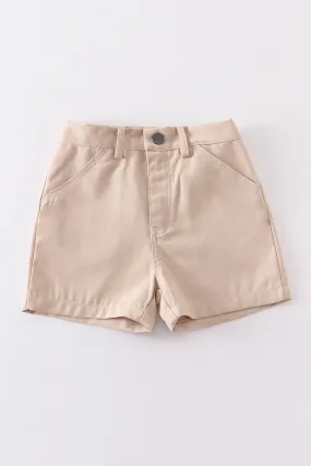 Premium Khaki pocket boy cargo short