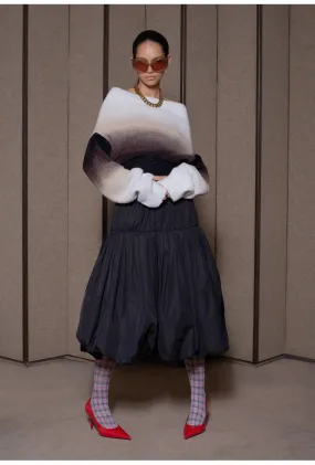 "Dusk" Off-shoulder Two-way Jumper