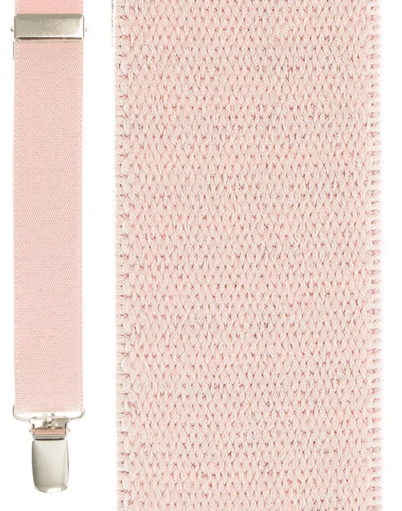 "Light Pink Newport" Suspenders