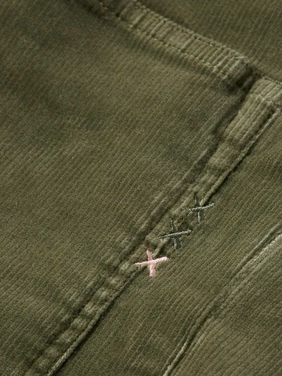 Ralston Regular Slim Fit Corduroy Pants in Army