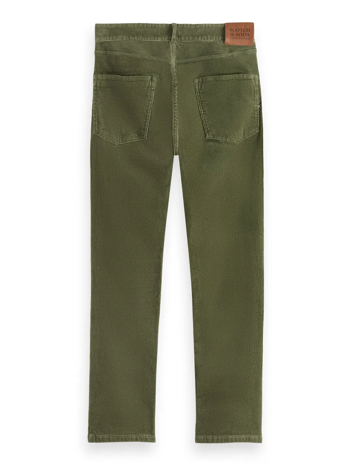 Ralston Regular Slim Fit Corduroy Pants in Army