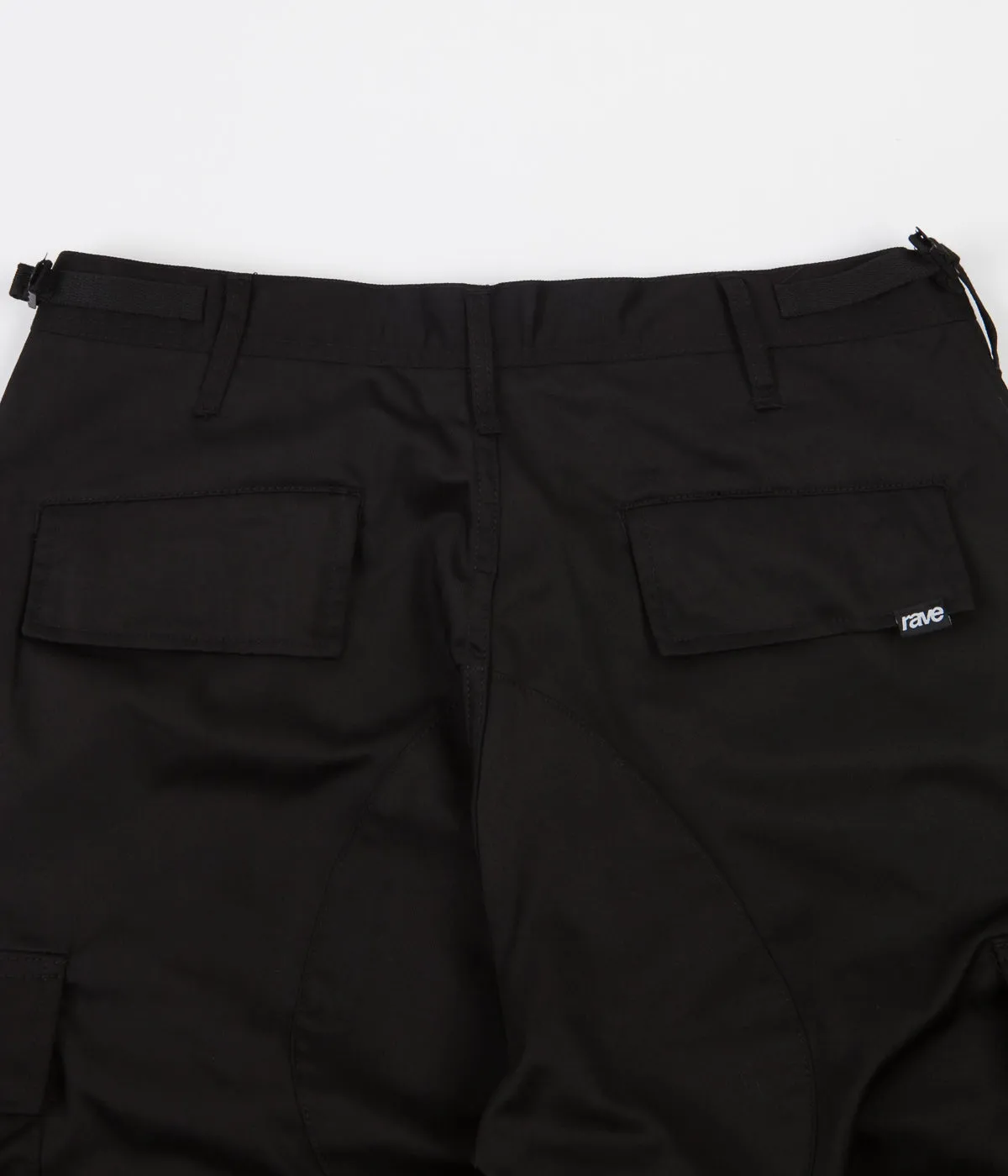 Rave Summit Cargo Pants - Black