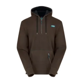 Ridgeline Ballistic Mens Fleece Hoodie - Bark