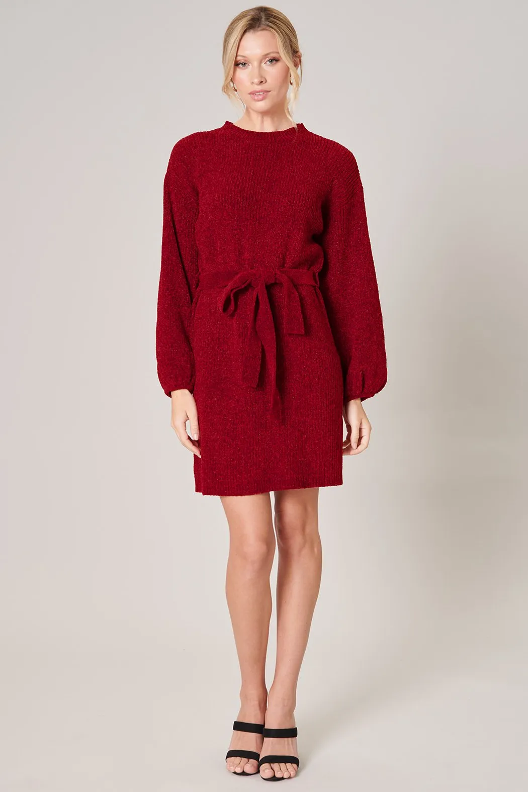 Sabina Chenille Sweater Dress
