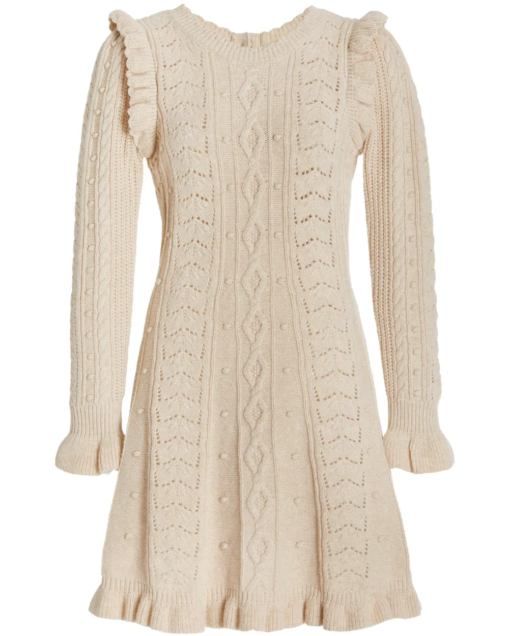 Sand Castle Knit Zeke Mini Dress