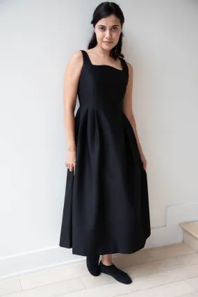 Sandbeige | Hepburn Dress in Black
