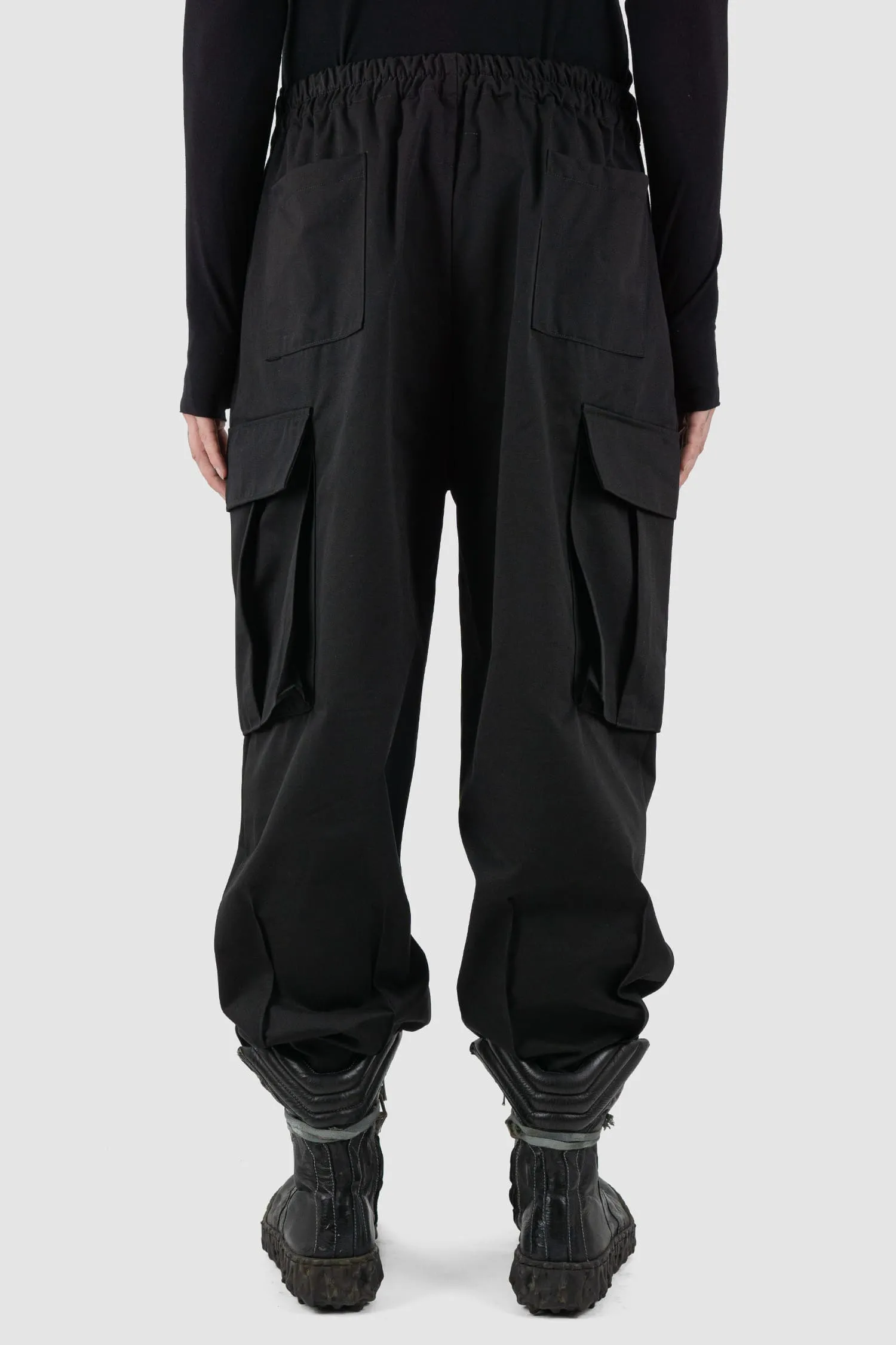 Shortened Military Cargo Pants