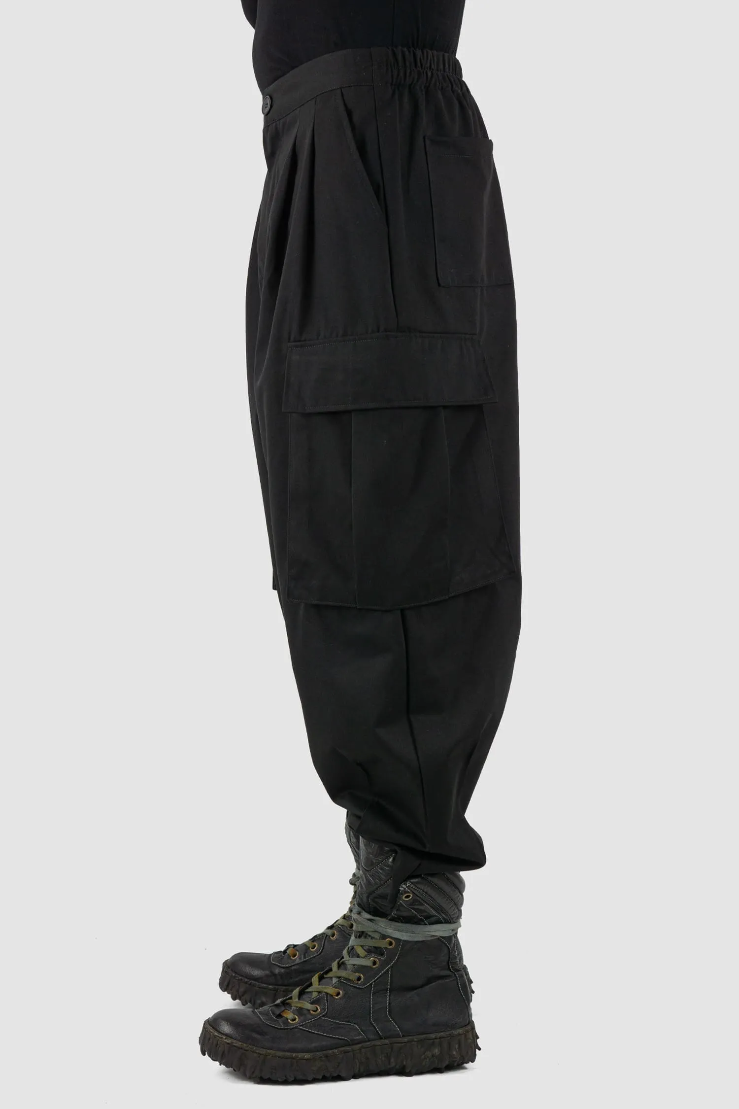 Shortened Military Cargo Pants