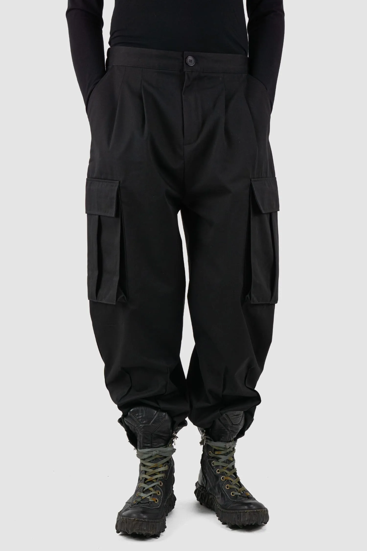 Shortened Military Cargo Pants