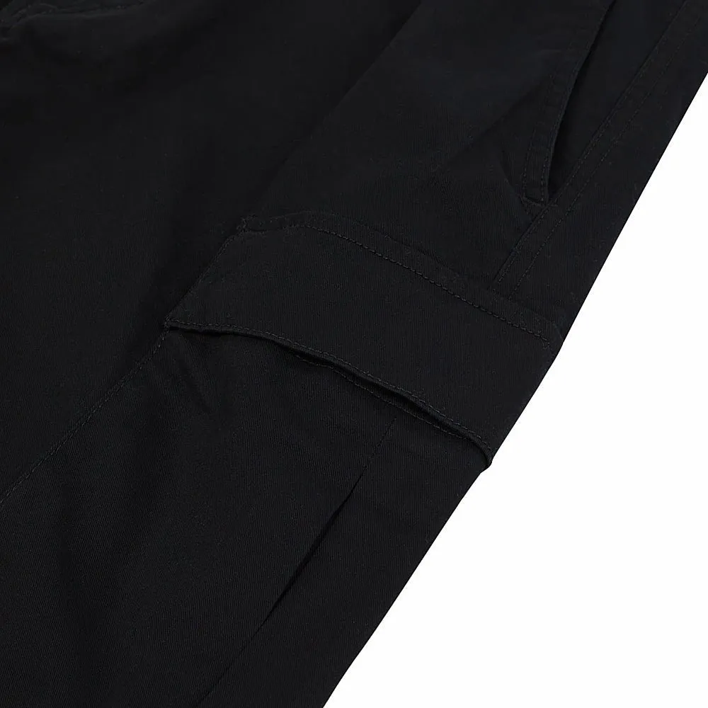 Slim Fit Cargo Pant | Black