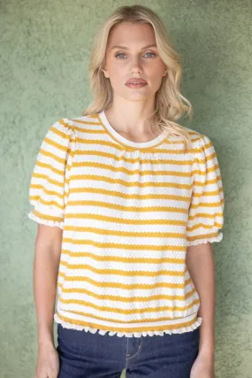 Striped Knit Top