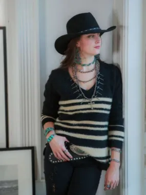 Striped Pullover Sweater