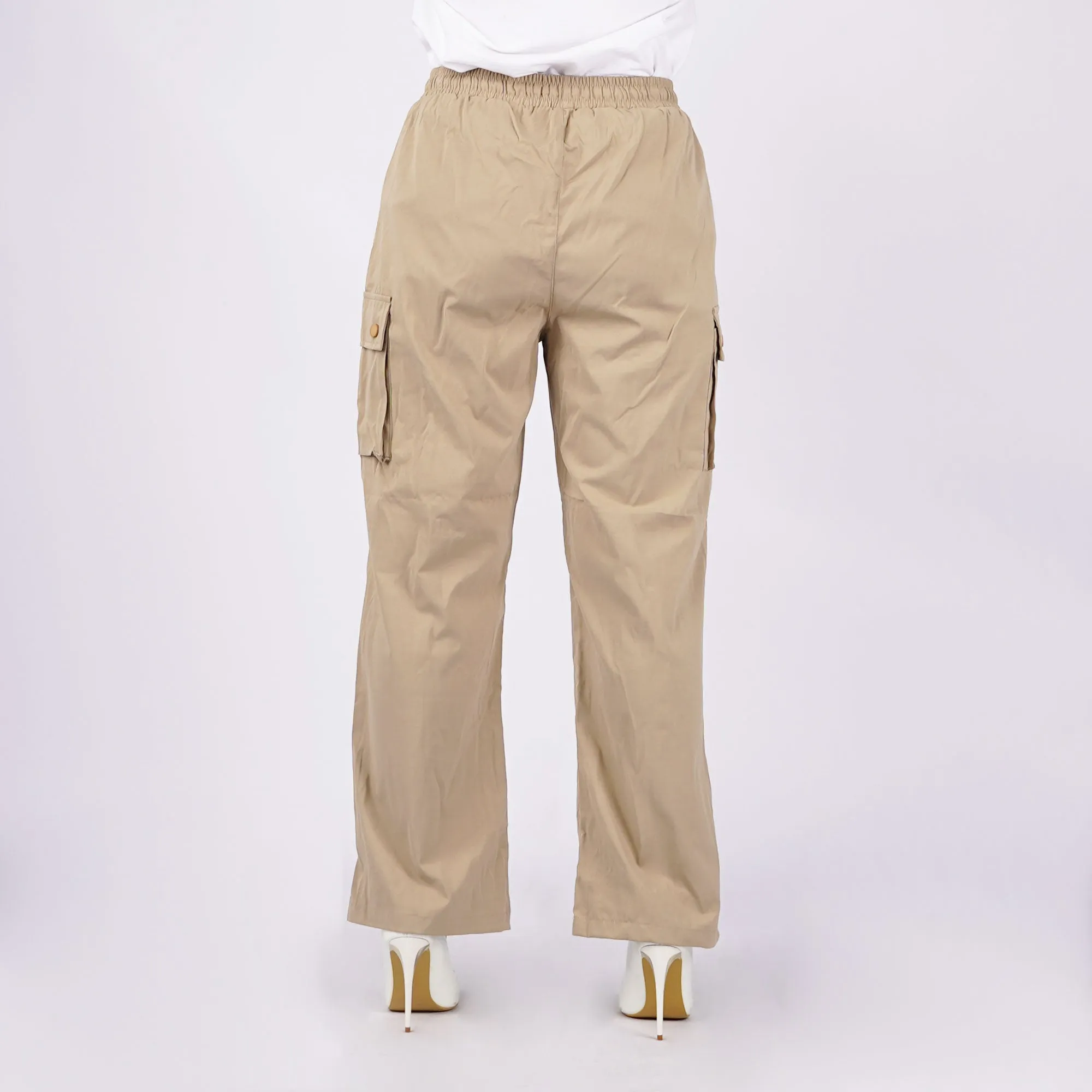 Stylistic Mr. Lee Ladies Basic Non-Denim Cargo Pants 162278 (Beige)
