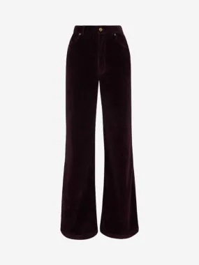 The Flare Pants - Purple