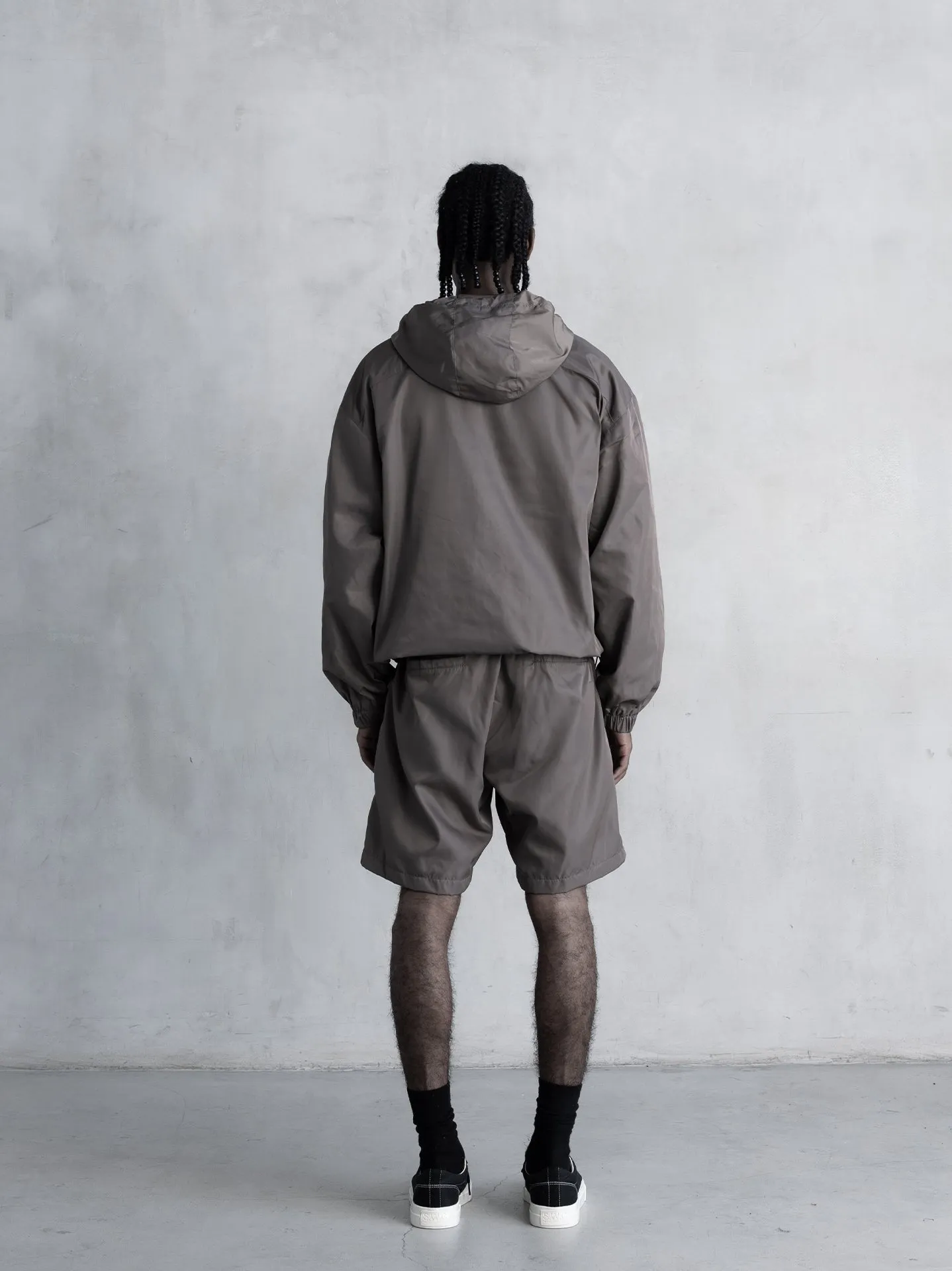 Track Hoodie - Taupe