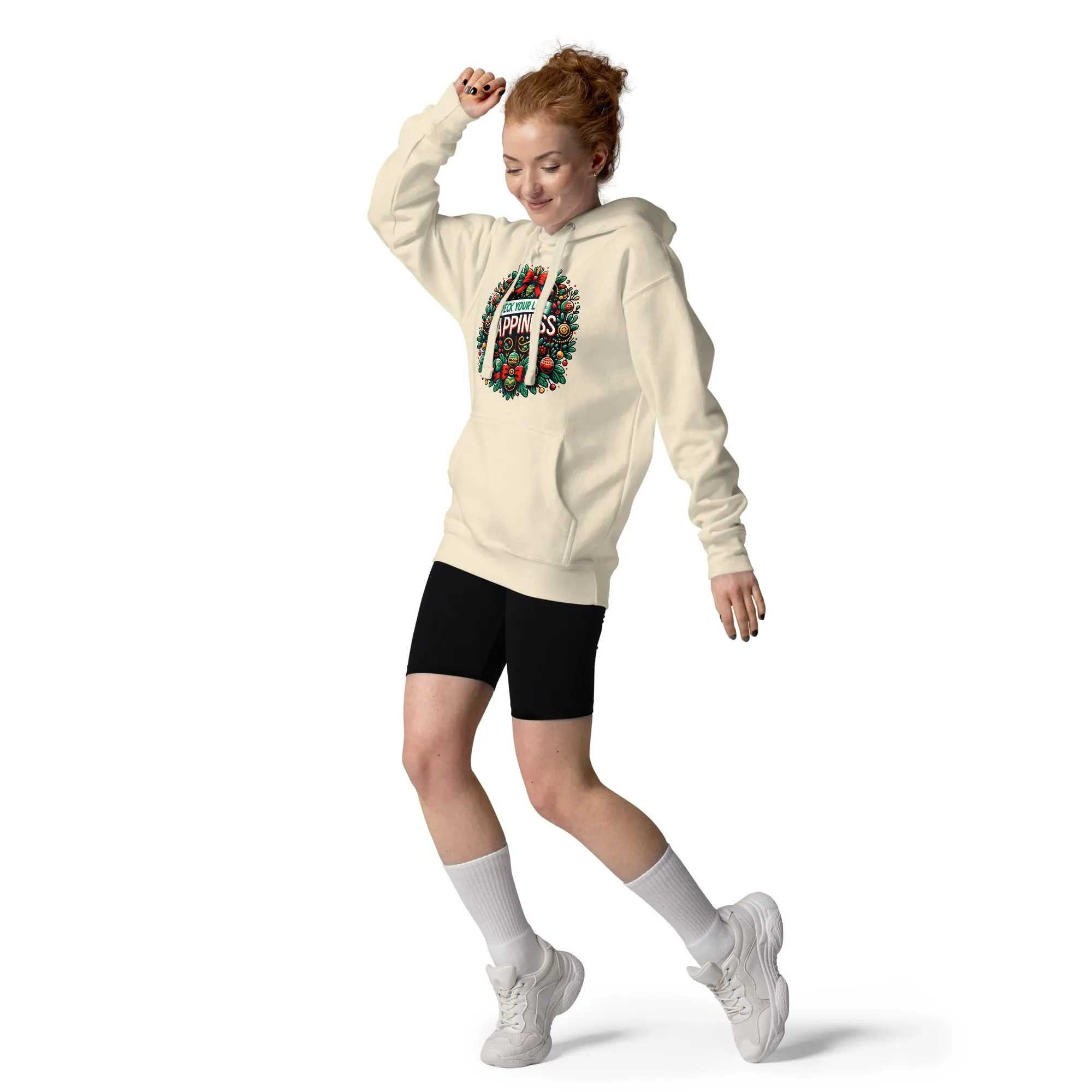 Unisex Hoodie Happiness PrintUpHub