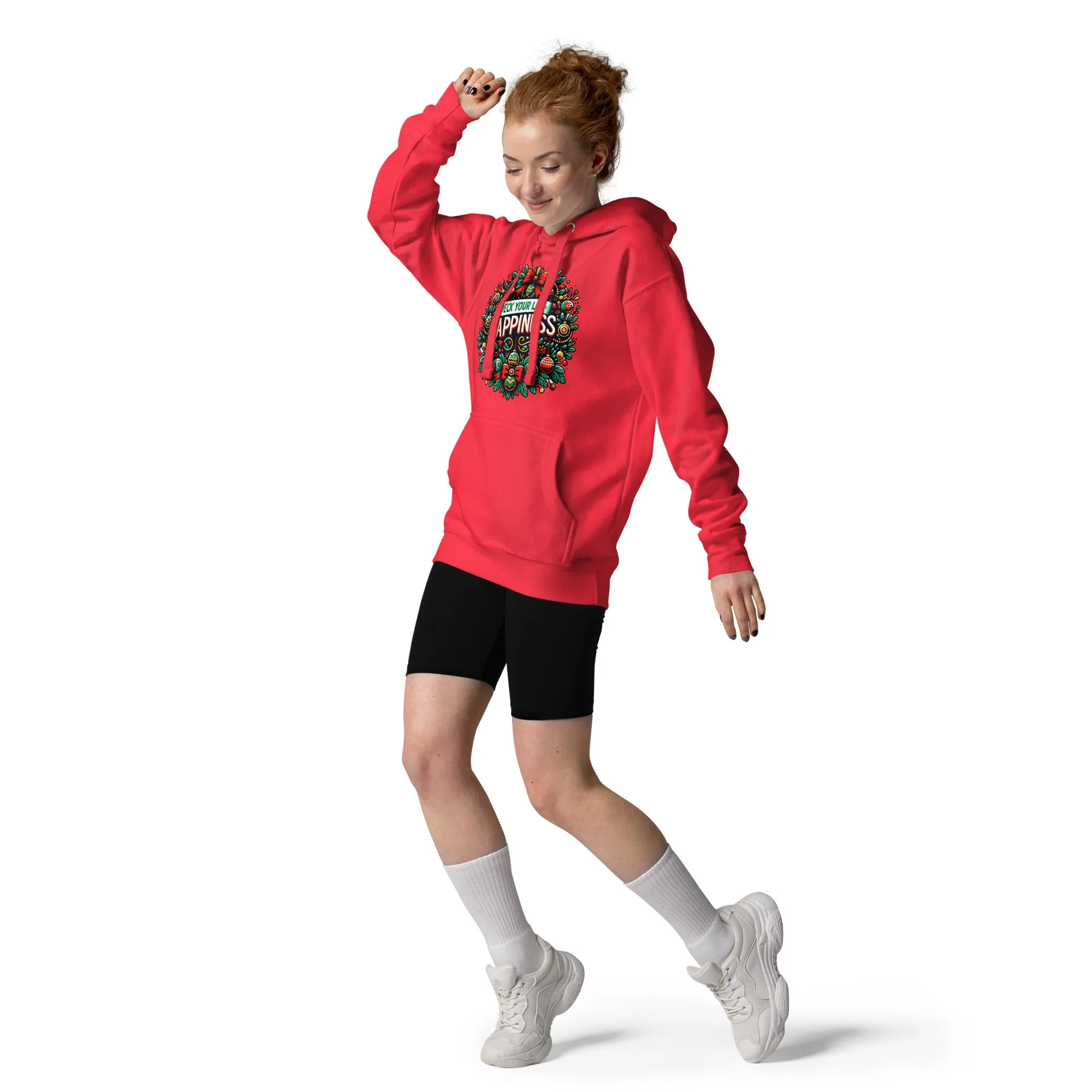 Unisex Hoodie Happiness PrintUpHub