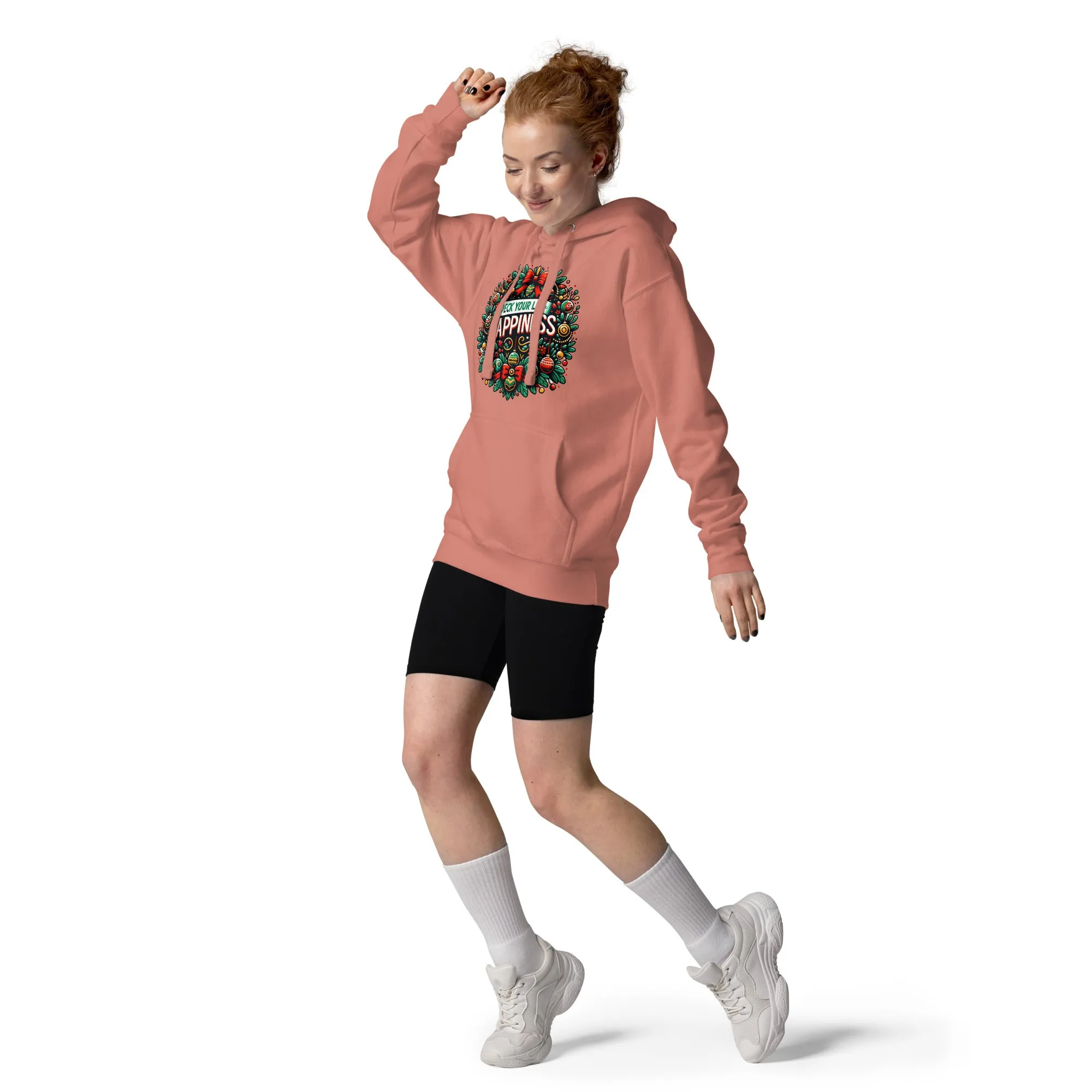 Unisex Hoodie Happiness PrintUpHub
