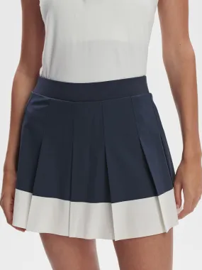 Varlrey Navy Chase Tennis Skort