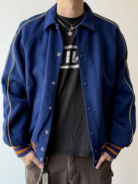 Vintage 1980s USA Varsity Bomber Jacket - size XL