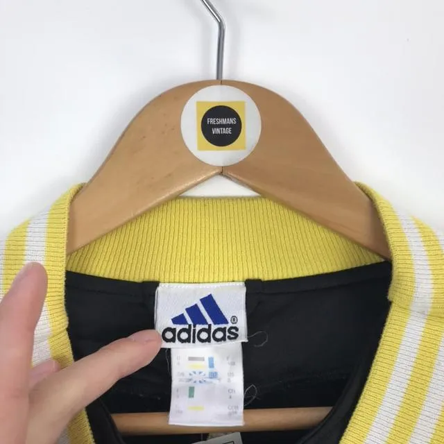 Vintage Adidas Spellout Track Jacket Medium