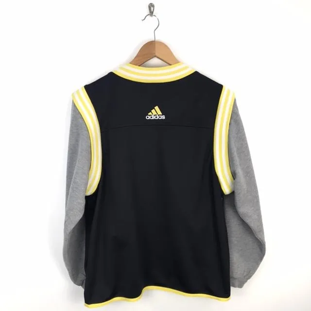Vintage Adidas Spellout Track Jacket Medium