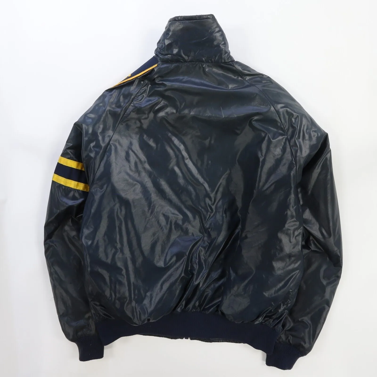 Vintage Fenwick Bomber Jacket Size XL Blue