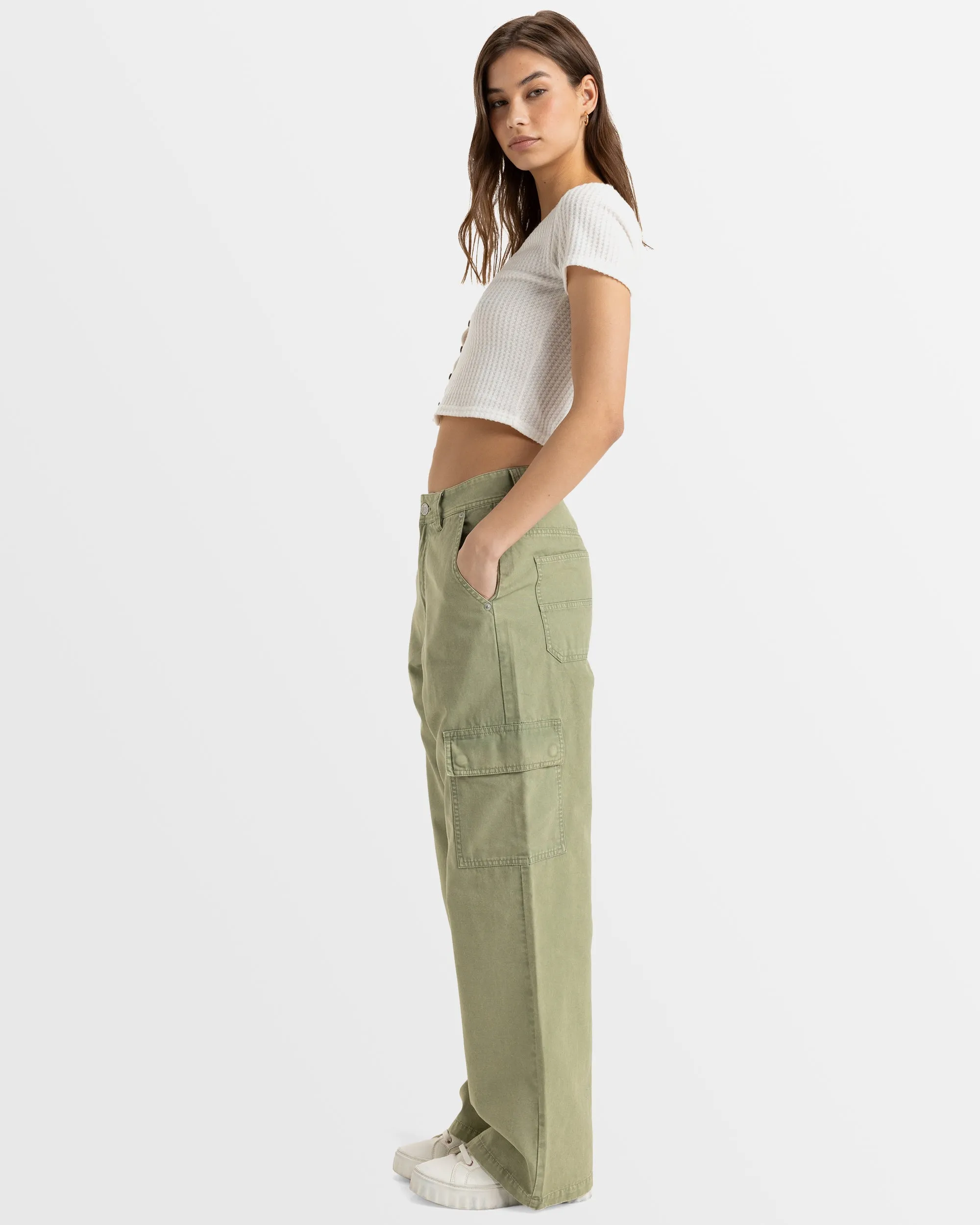 Womens Left Again Cargo Pants