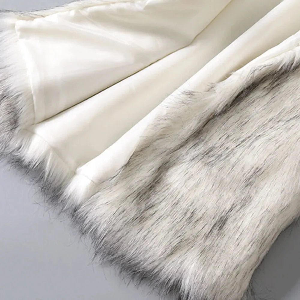 Women's Waterproof Mink Open-Stitch Jacket – Thick Casual Outerwear for Winter