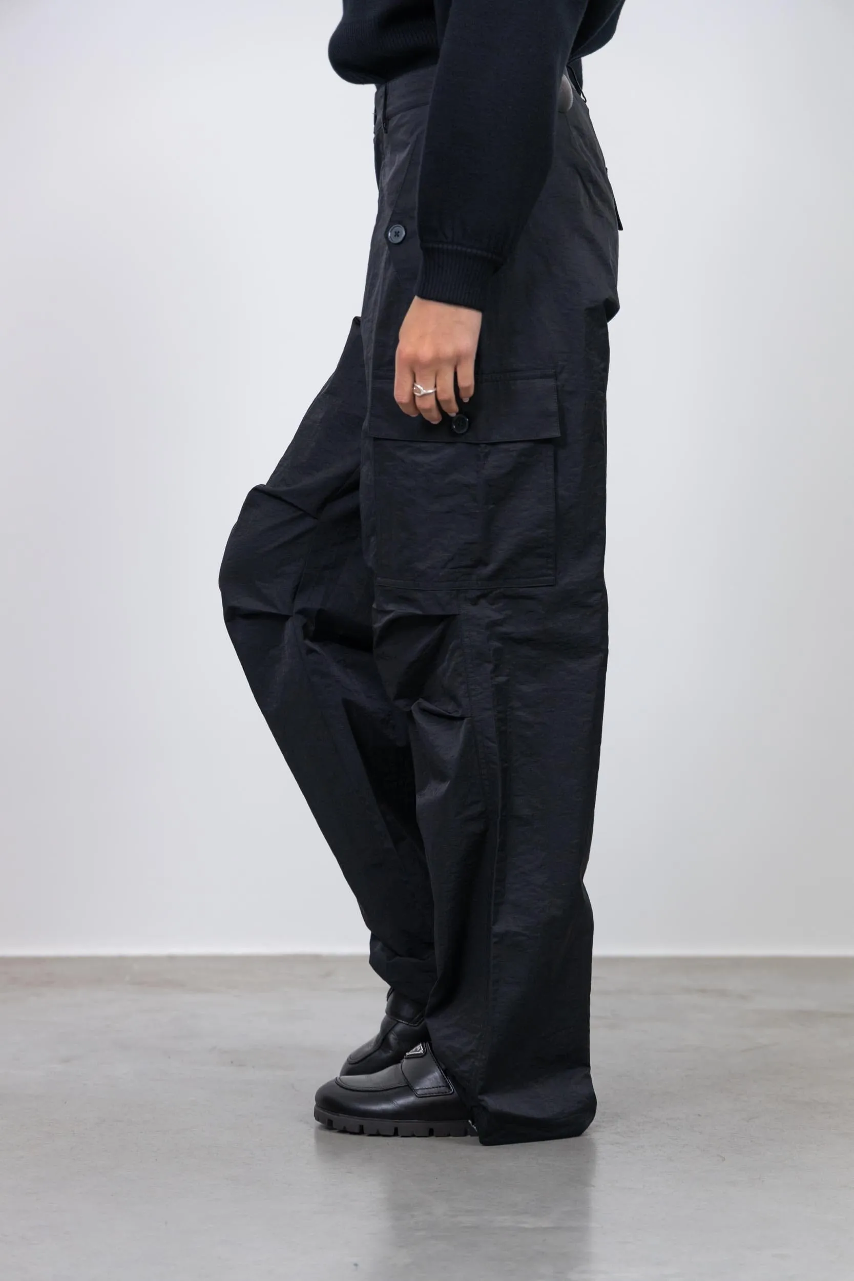 WORK CARGO PANTS WITH SIDE POCKETS
