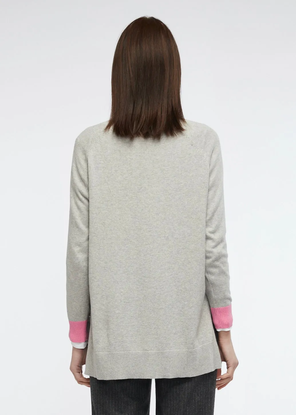 Zaket & Plover - Collage Cardi Marl Combo